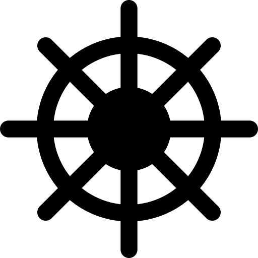 Ship's wheel, rudder PNG    图片编号:104104