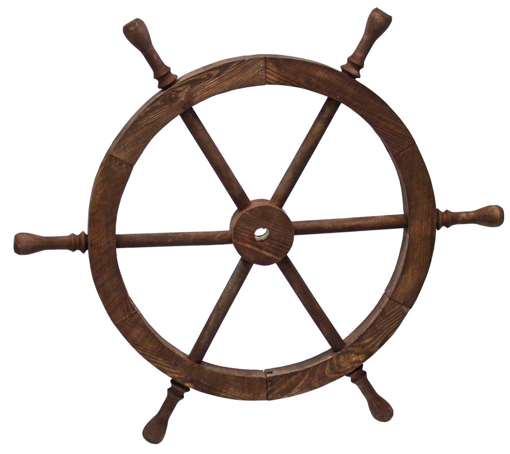 Ship's wheel, rudder PNG    图片编号:104105