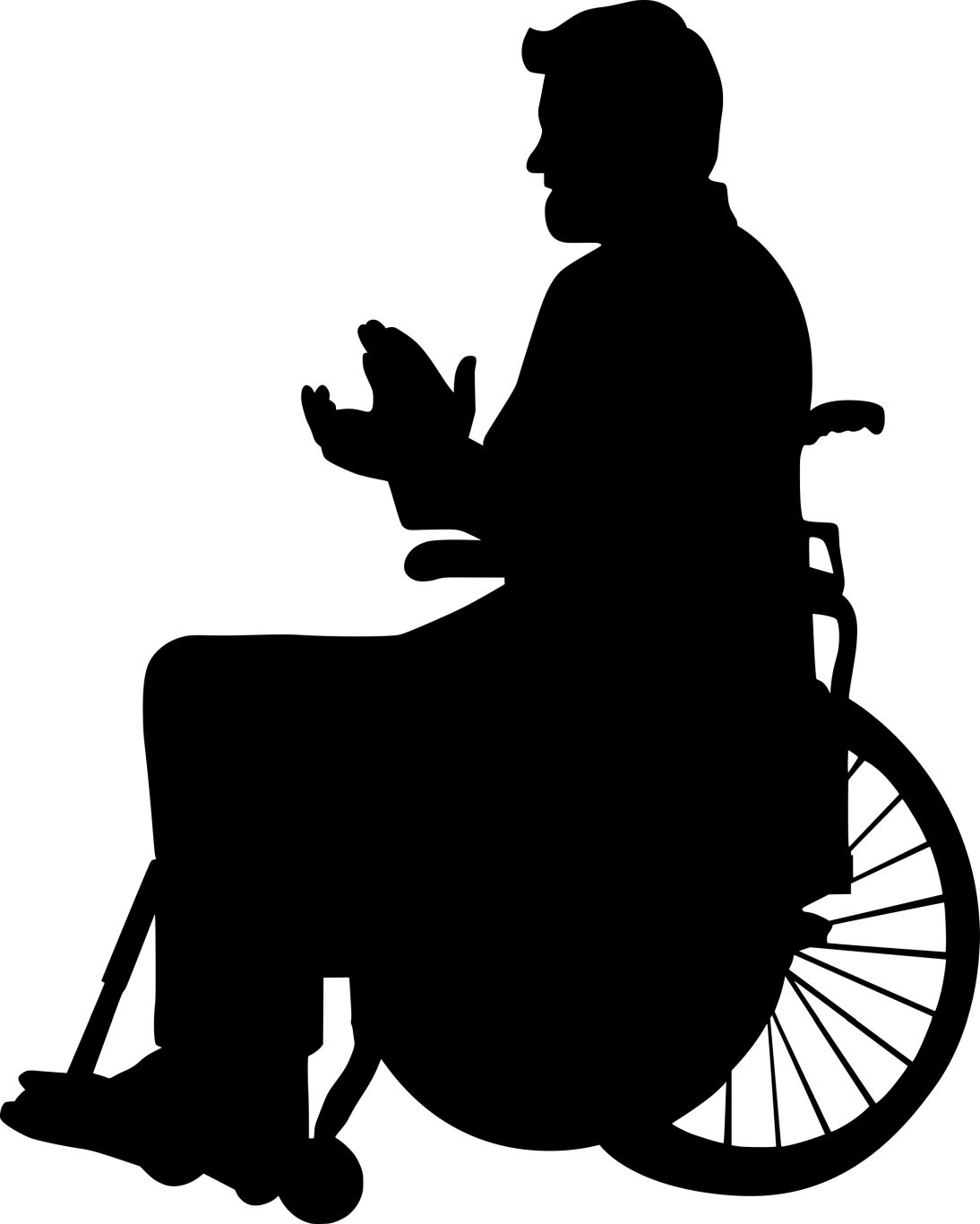 Wheelchair PNG    图片编号:82767