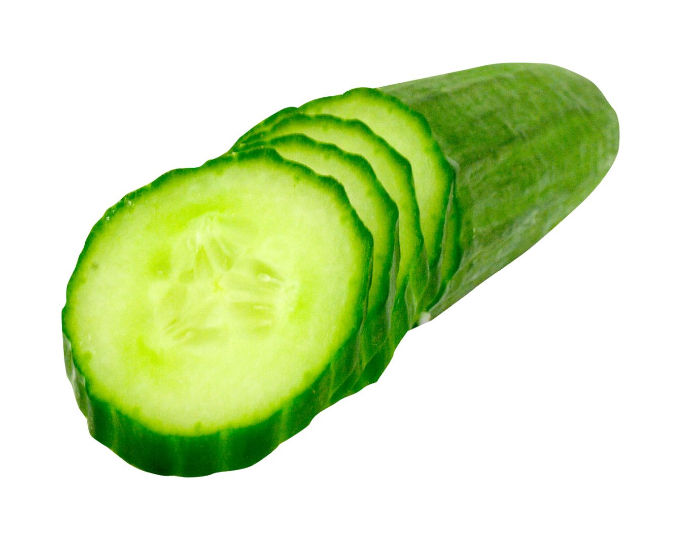 Slices cucumber PNG    图片编号:84279