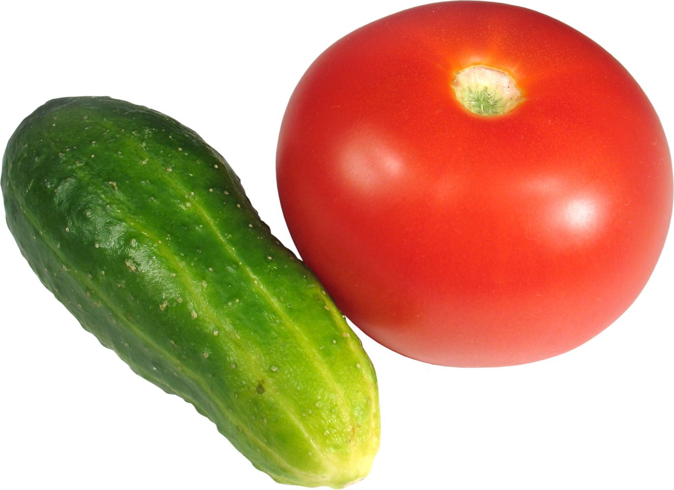 Cucumber and tomato PNG    图片编号:84322