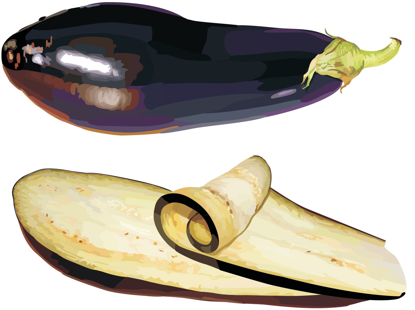 Eggplants PNG    图片编号:99305