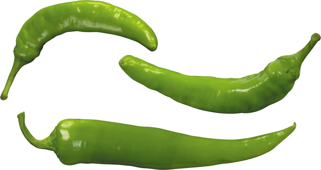 Green pepper PNG image    图片编号:3236