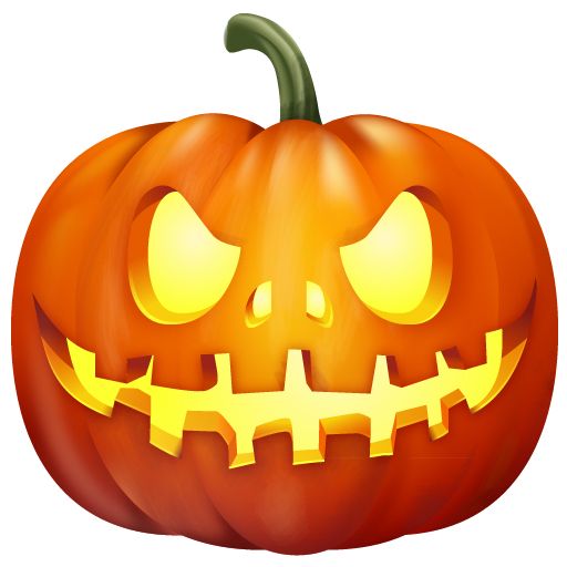 Halloween pumpkin PNG image    图片编号:9367