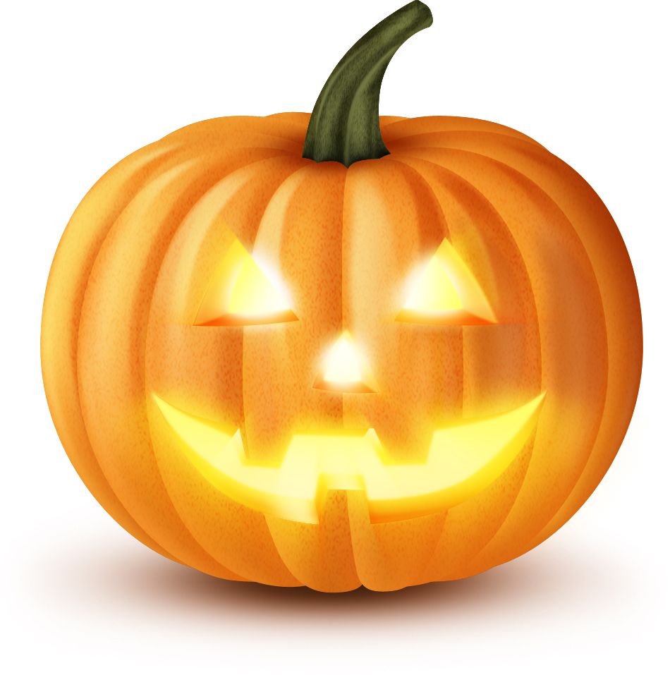 Halloween pumpkin PNG image    图片编号:9386