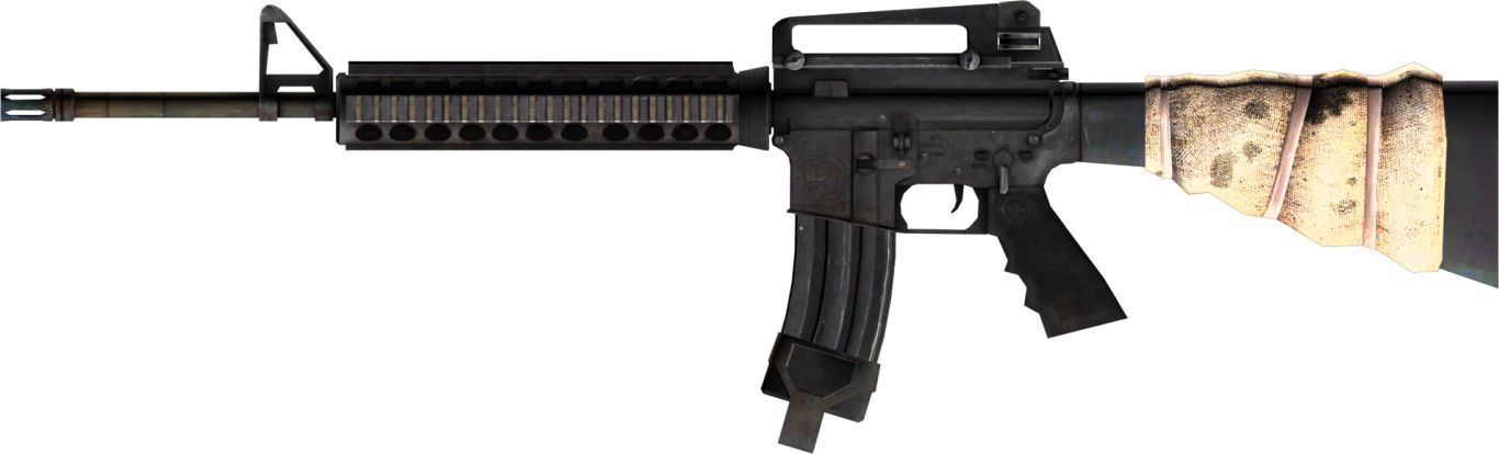 M16 USA assault rifle PNG    图片编号:1436