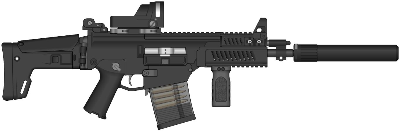 Assault rifle PNG    图片编号:1439