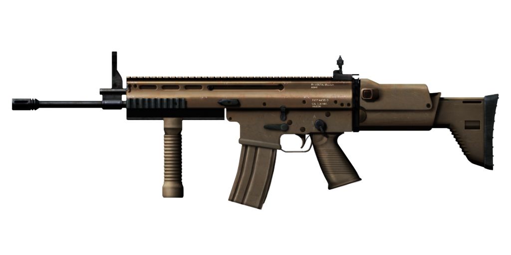 SCAR assault rifle PNG    图片编号:1440