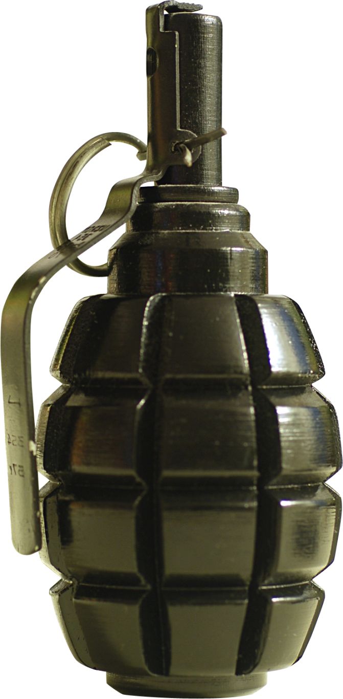 Hand grenade PNG    图片编号:101064