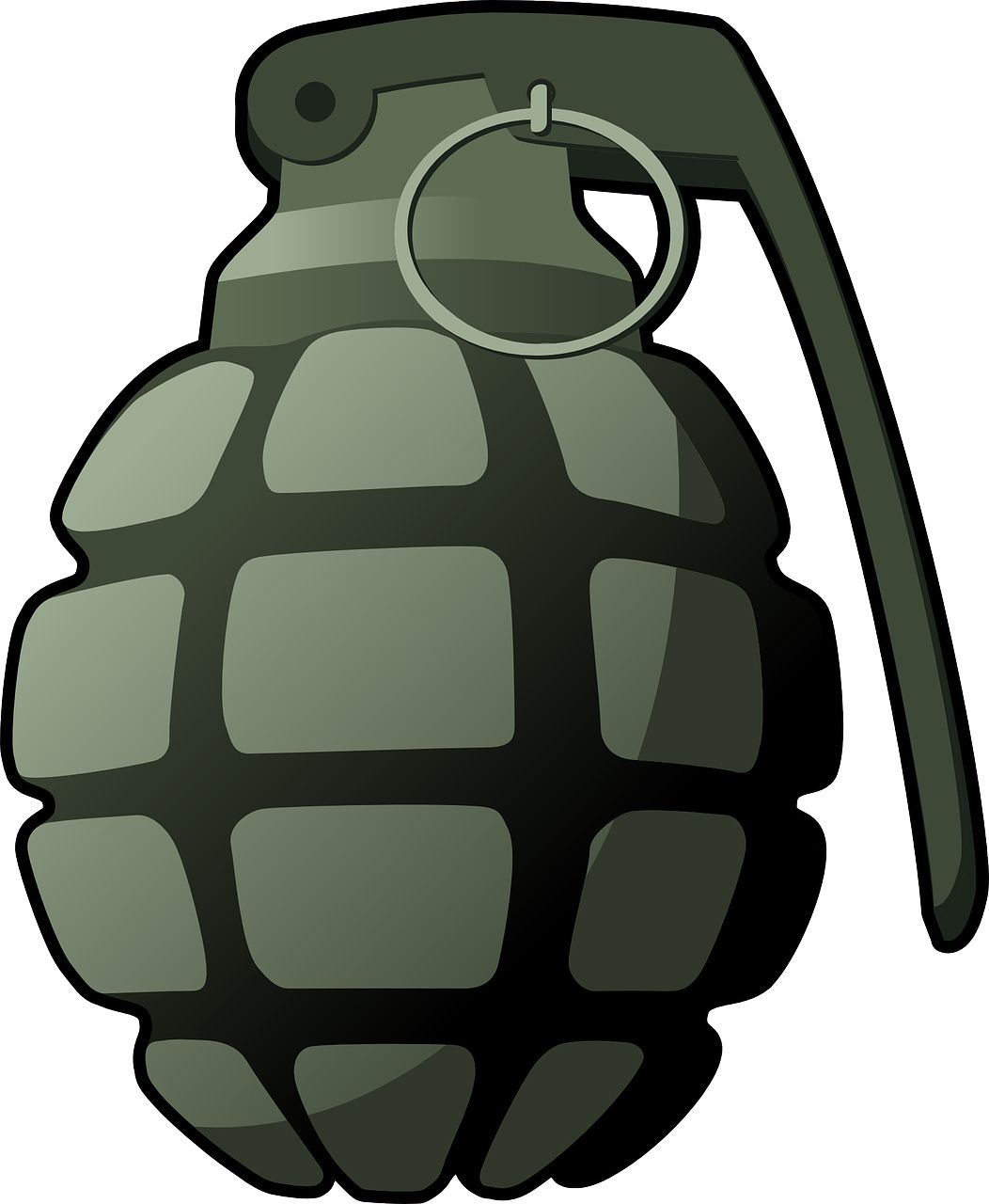 Hand grenade PNG    图片编号:101067