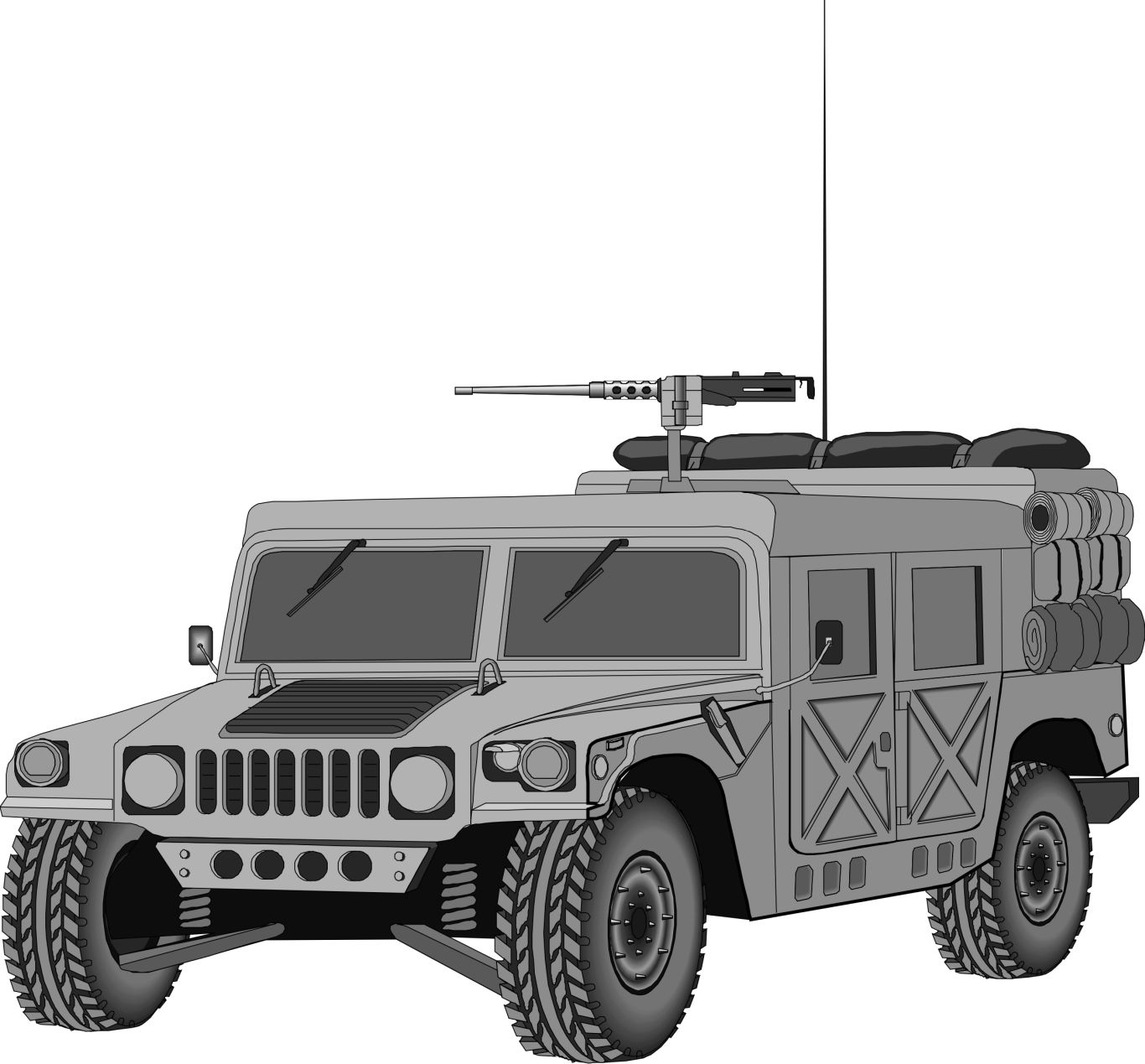 Humvee, HMMWV PNG    图片编号:107269