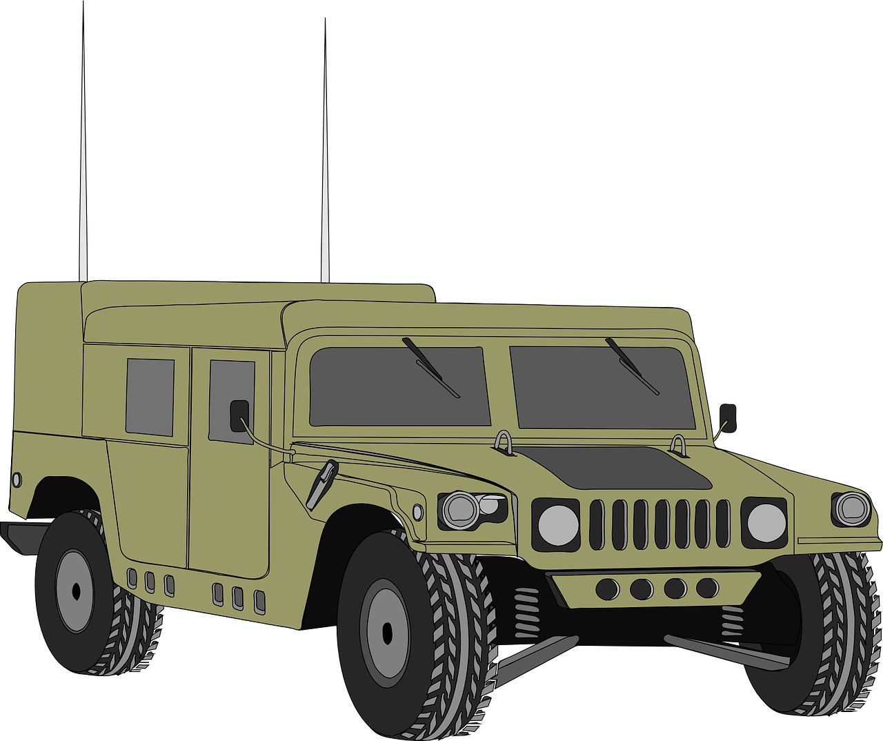 Humvee, HMMWV PNG    图片编号:107278