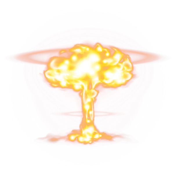 Nuclear explosion PNG    图片编号:62841