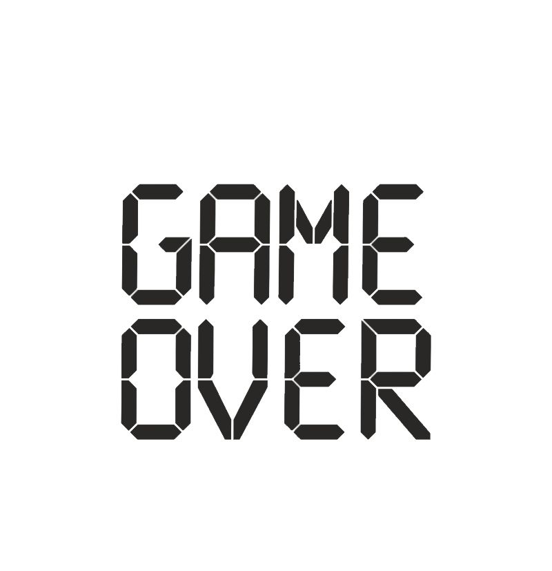 Game over PNG    图片编号:83330