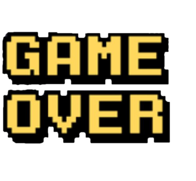 Game over PNG    图片编号:83356
