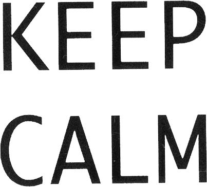 Keep Calm PNG    图片编号:83179