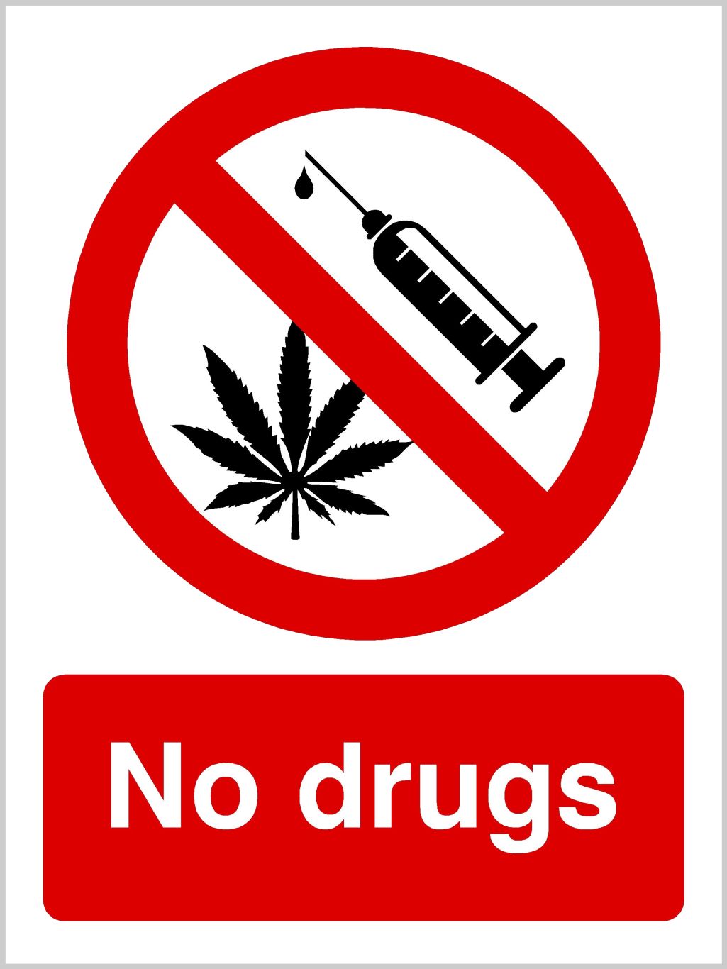 No drugs PNG    图片编号:74943
