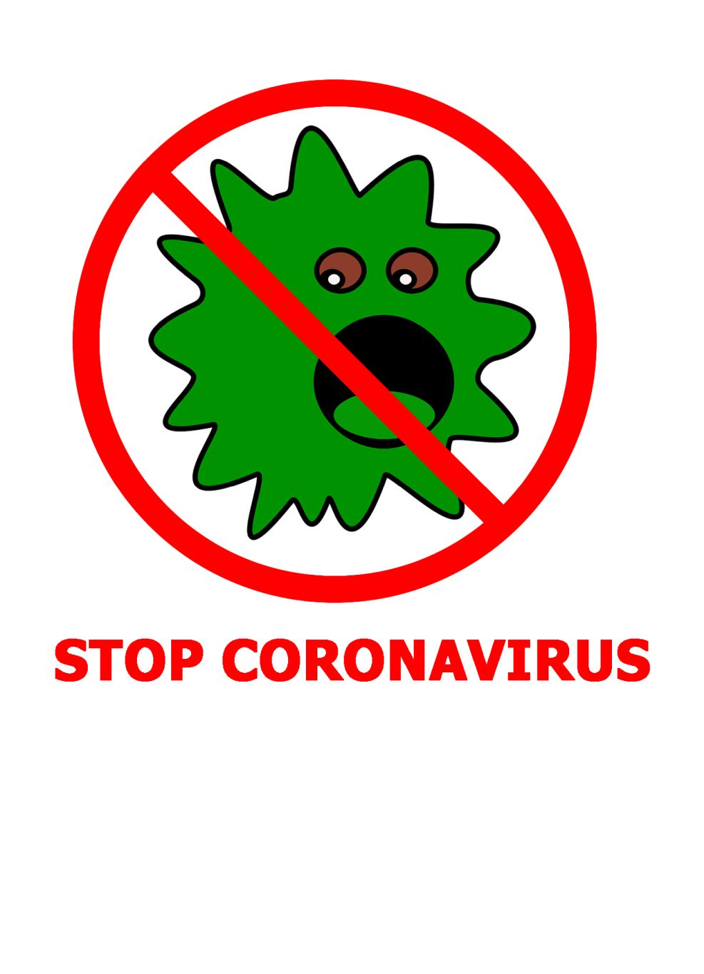 Stop coronavirus! PNG    图片编号:93057