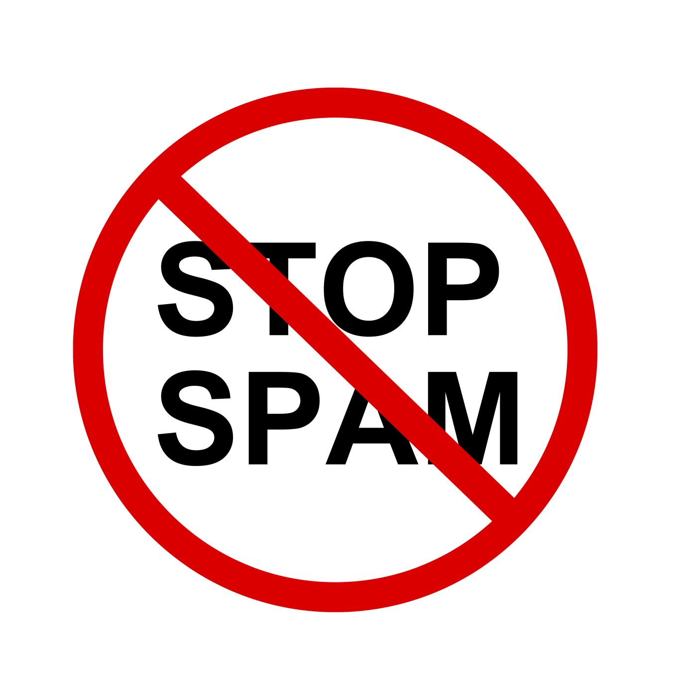 Stop spam PNG    图片编号:105823