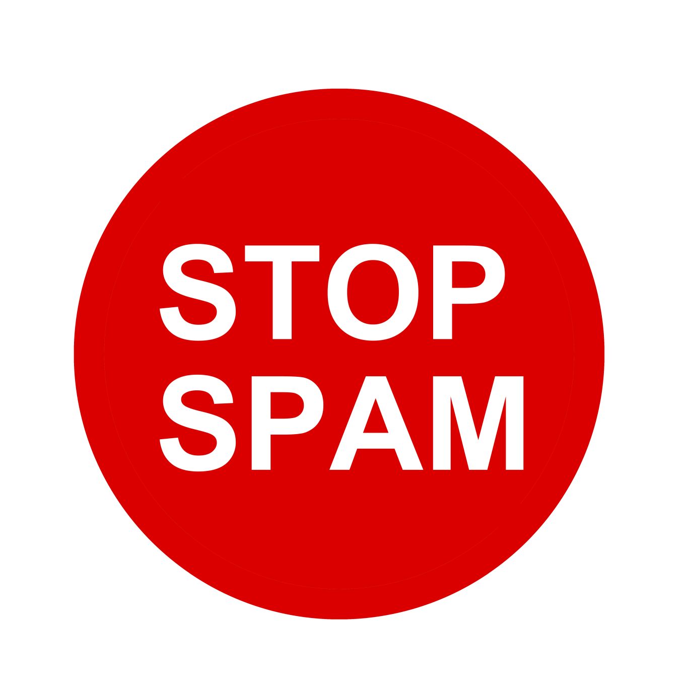 Stop spam PNG    图片编号:105832