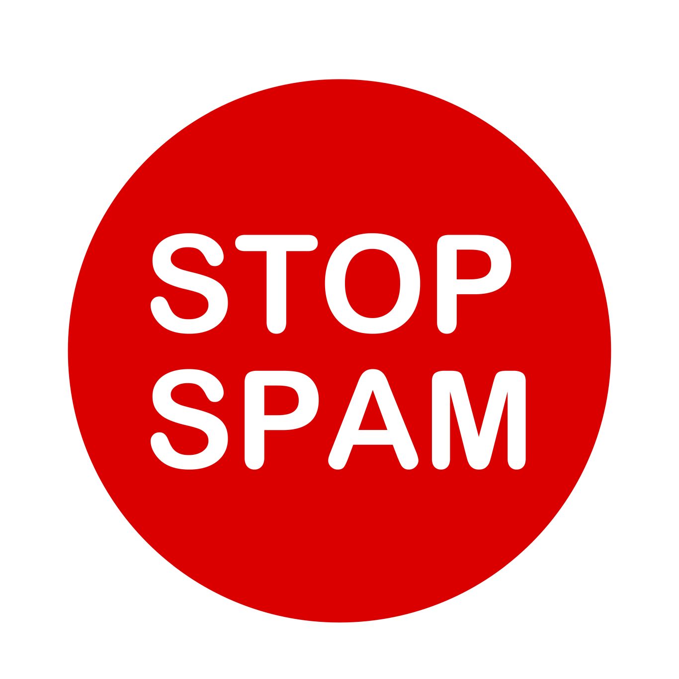 Stop spam PNG    图片编号:105833