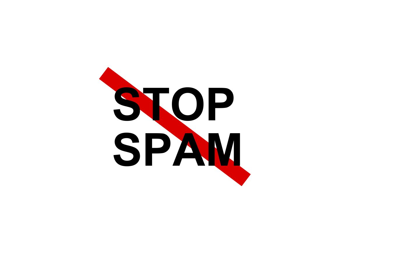Stop spam PNG    图片编号:105826