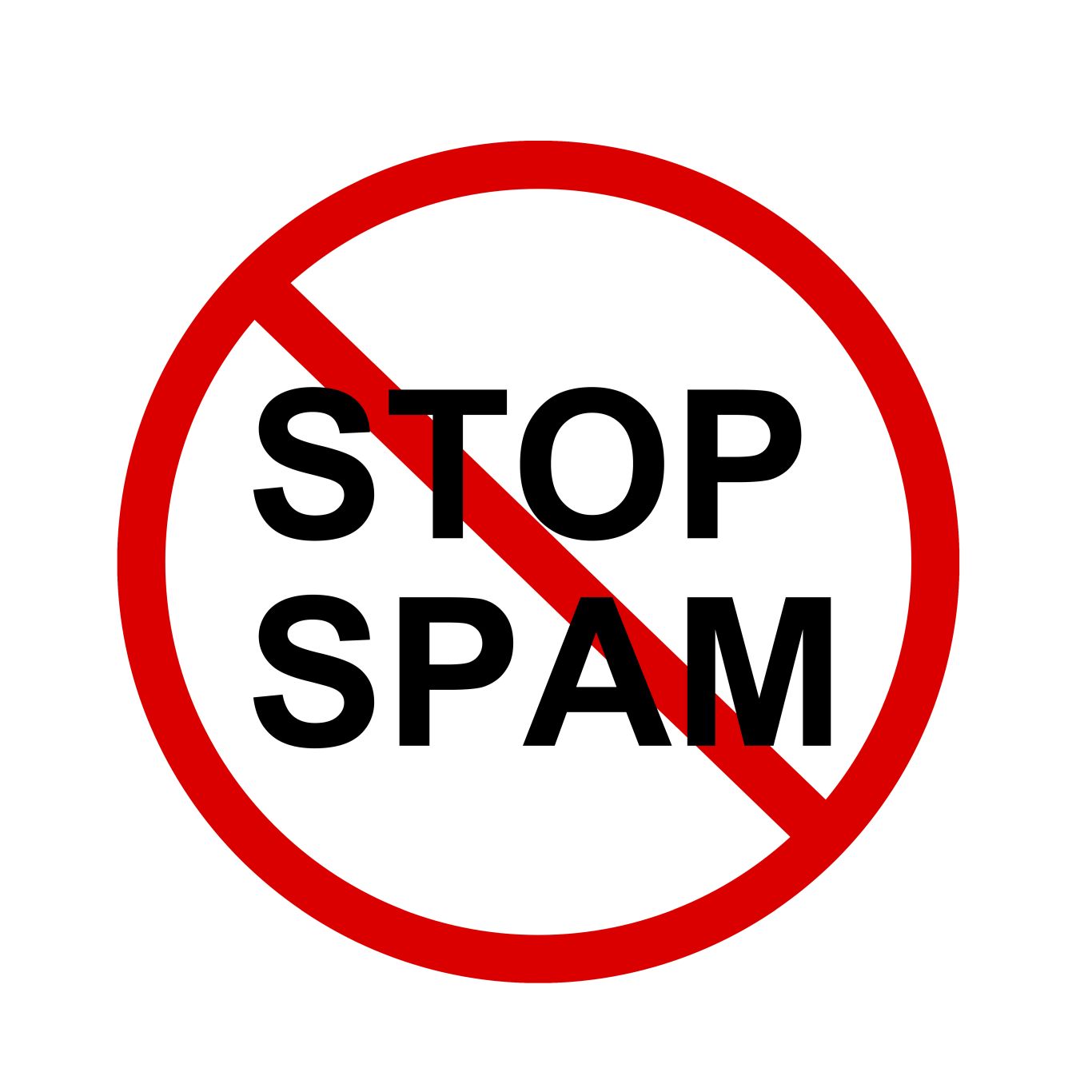 Stop spam PNG    图片编号:105830