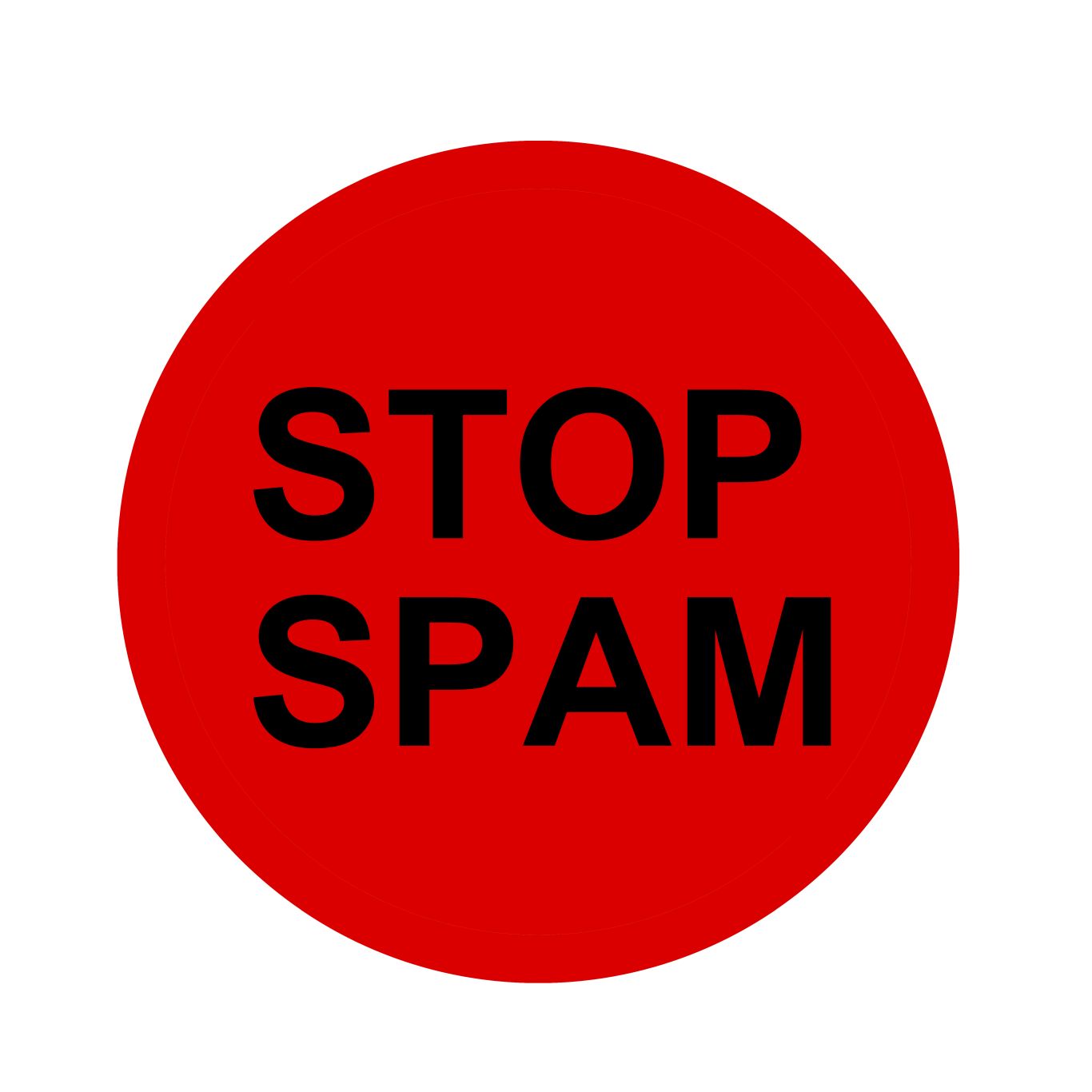 Stop spam PNG    图片编号:105831