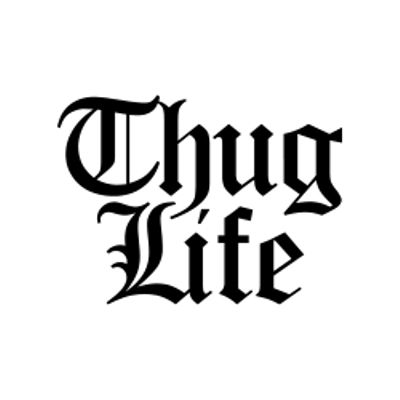 Thug life title PNG    图片编号:58217