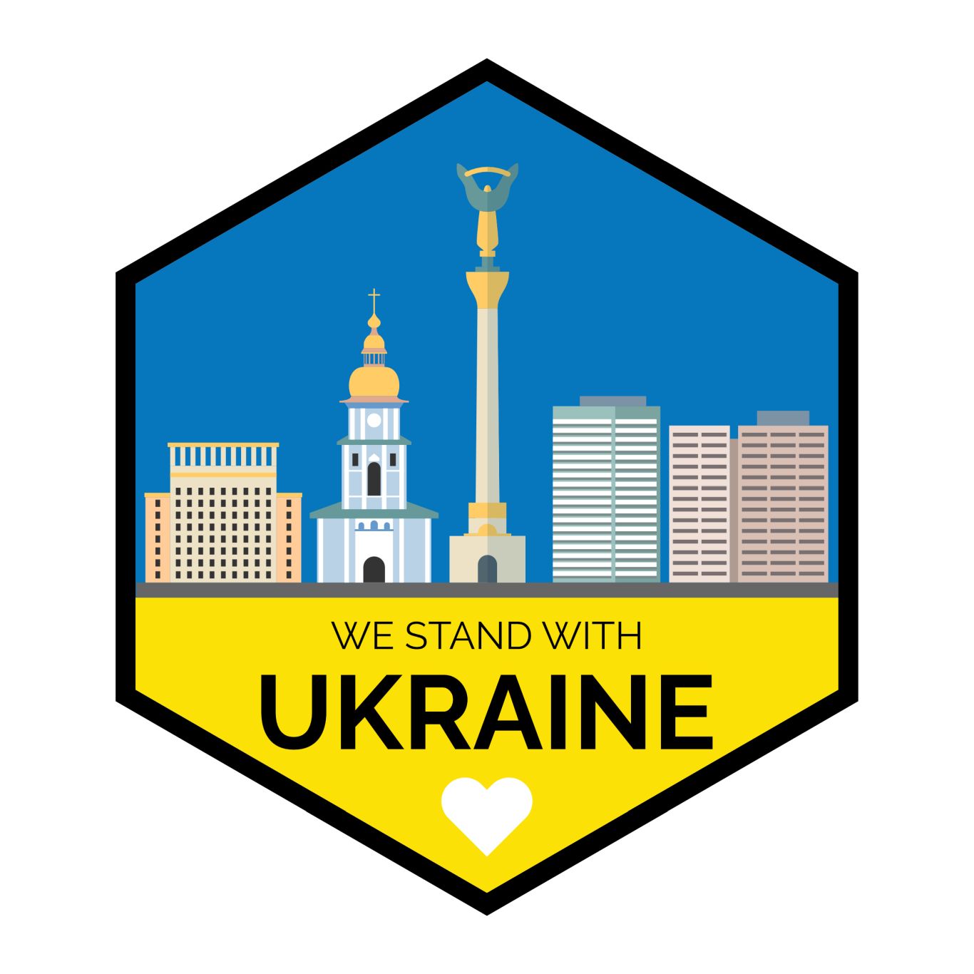 We stand with Ukraine PNG    图片编号:105212