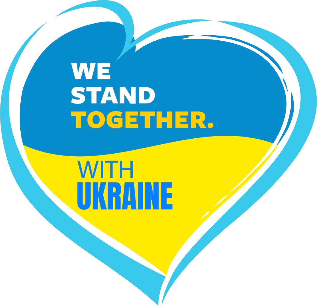 We stand together with Ukraine PNG    图片编号:105207