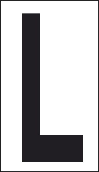 字母 L PNG免抠图透明素材 16设计网编号:75283
