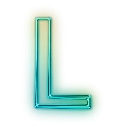 字母 L PNG免抠图透明素材 16设计网编号:75380