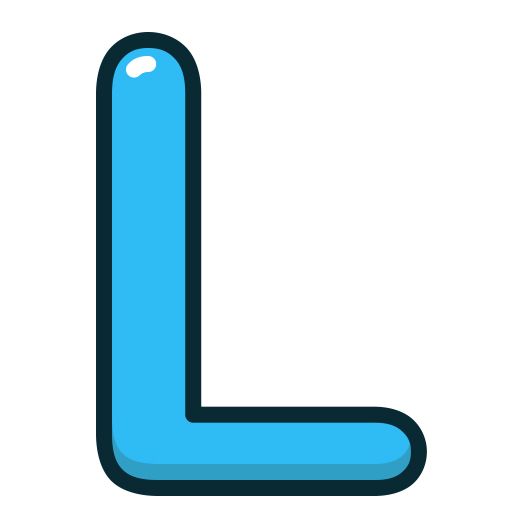 字母 L PNG透明背景免抠图元素 16图库网编号:75387