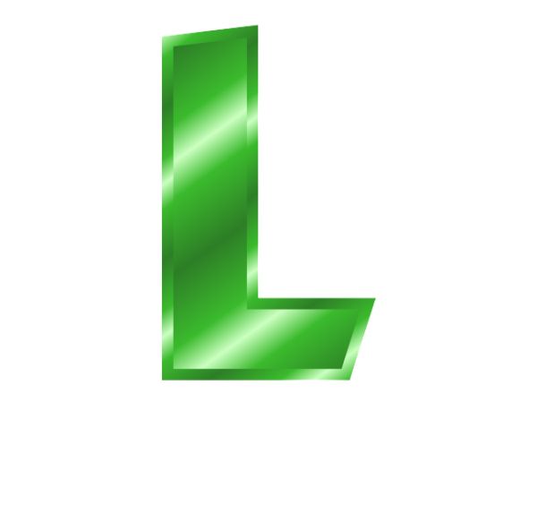 字母 L PNG透明背景免抠图元素 16图库网编号:75294