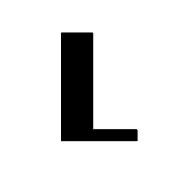 字母 L PNG免抠图透明素材 16设计网编号:75299