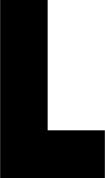 字母 L PNG免抠图透明素材 16设计网编号:75330