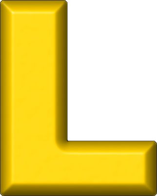 字母 L PNG透明背景免抠图元素 16图库网编号:75356