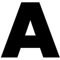 字母A PNG免抠图透明素材 16设计网编号:19852