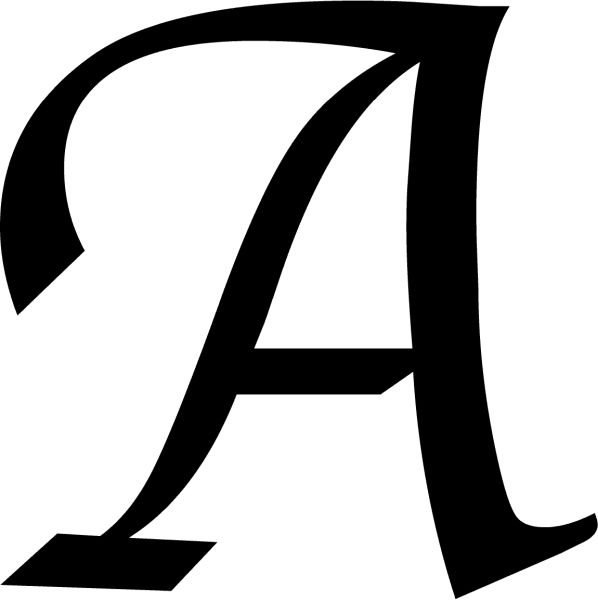 字母A PNG免抠图透明素材 16设计网编号:19877