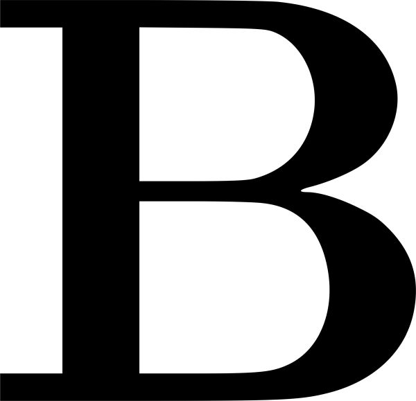 字母B PNG透明背景免抠图元素 素材中国编号:20389