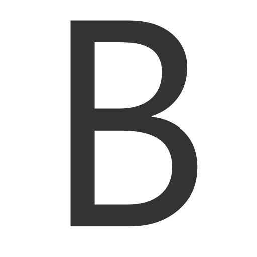 字母B PNG透明背景免抠图元素 素材中国编号:20440