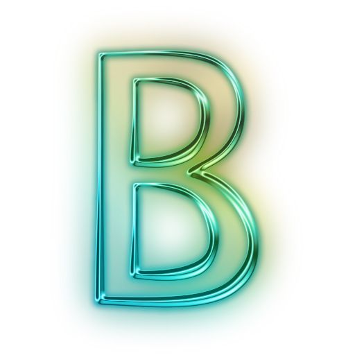 字母B PNG免抠图透明素材 16设计网编号:20447