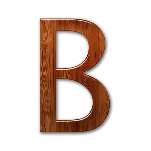 字母B PNG免抠图透明素材 素材天下编号:20448