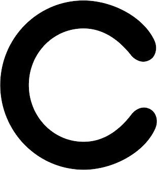 字母C PNG免抠图透明素材 素材中国编号:32894