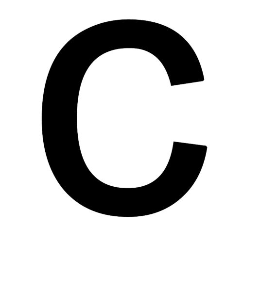 字母C PNG透明背景免抠图元素 素材中国编号:32923