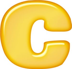 字母C PNG免抠图透明素材 素材中国编号:32929