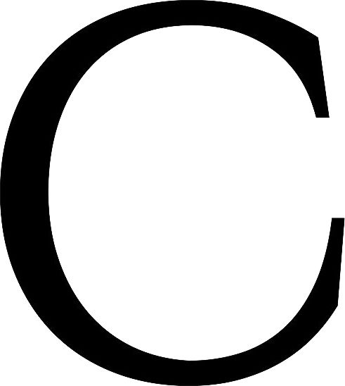 字母C PNG免抠图透明素材 素材天下编号:32897