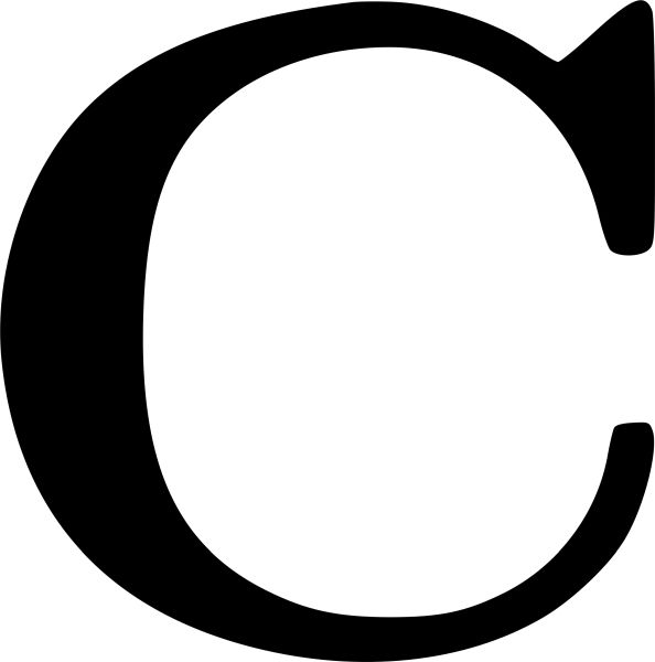 字母C PNG免抠图透明素材 素材中国编号:32940