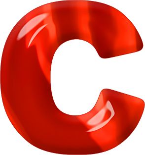 字母C PNG免抠图透明素材 16设计网编号:32947